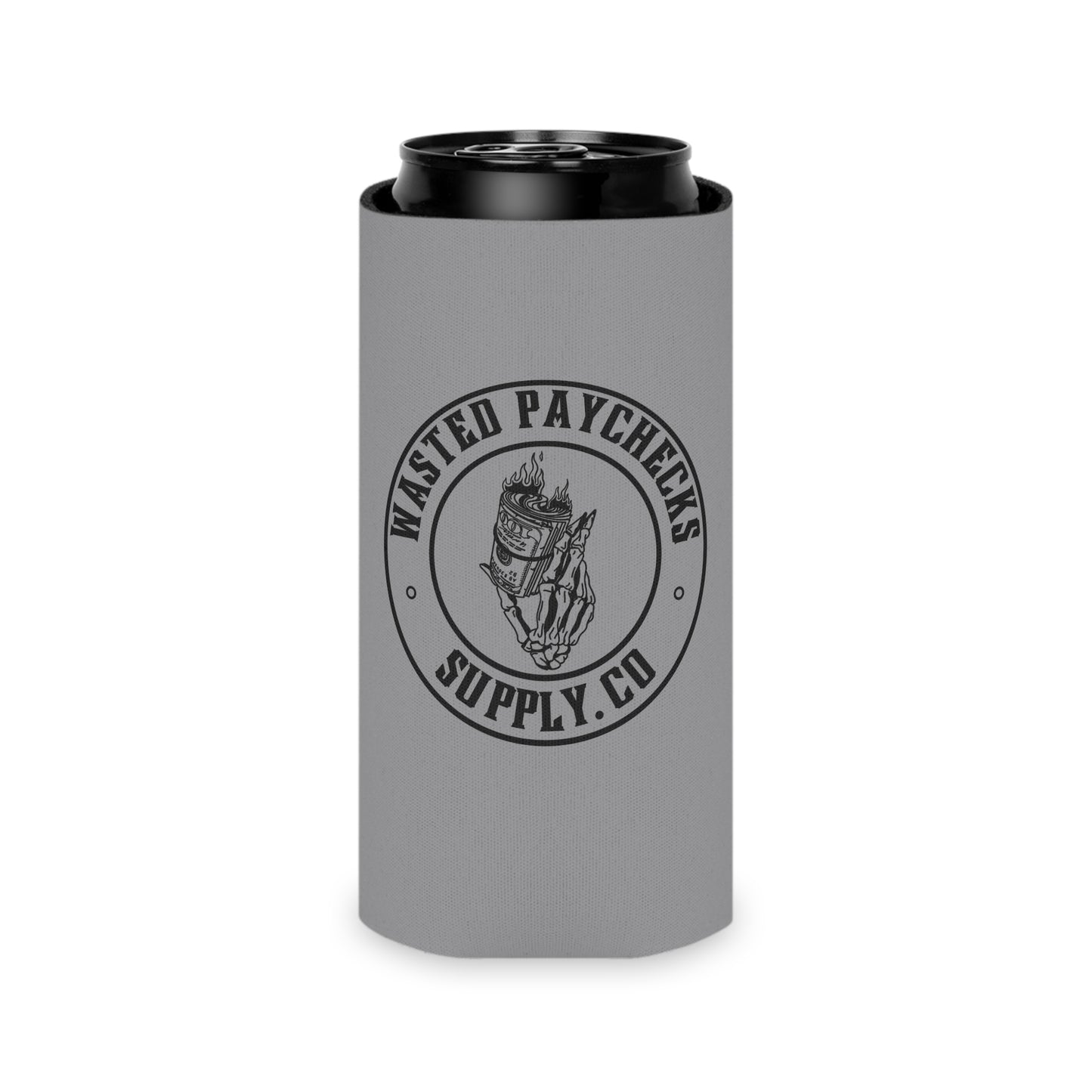 Grey Can Cooler