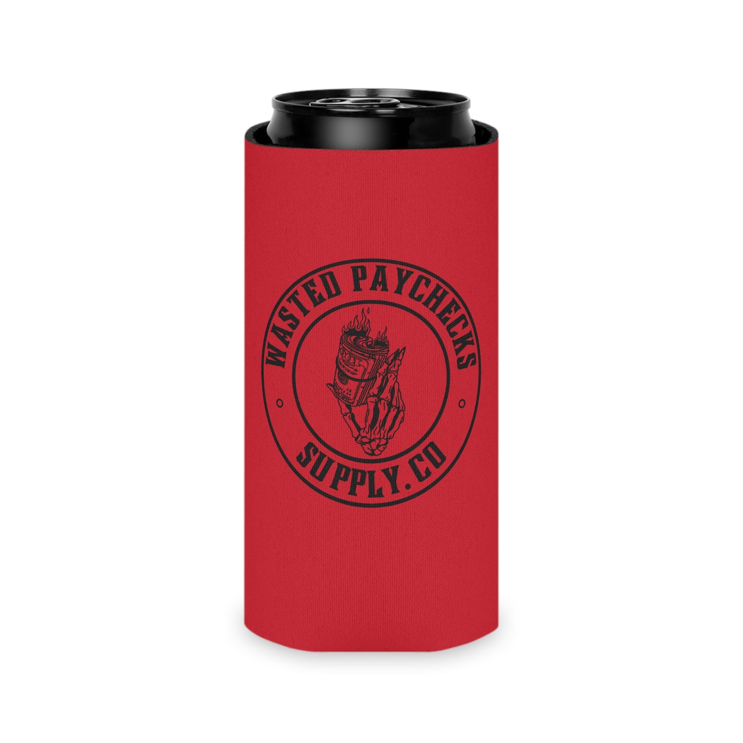 Red Can Cooler