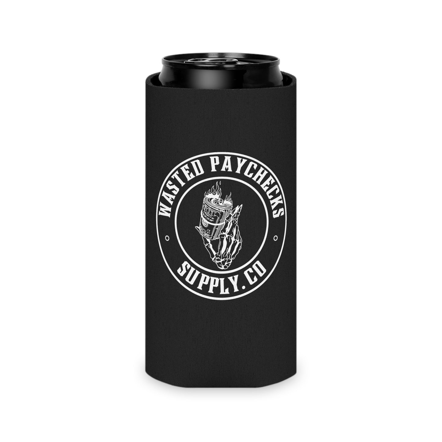 Black Can Cooler